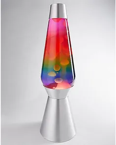 Lava Lamp - مایع رنگین کمان 7 اینچ 7 اینچی - اسپنسر