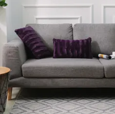 21 ایده شیک بالش پرتاب برای کاناپه های خاکستری