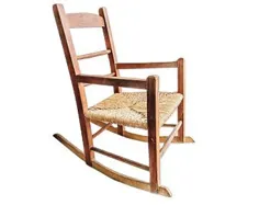 صندلی گهواره ای صندلی چوبی صندلی صندلی مدرن |  اتسی