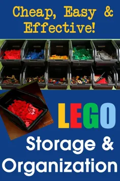 ارزان و آسان LEGO Storage Organizer