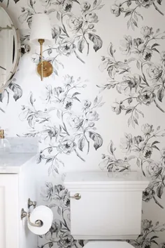 یک حمام گل سیاه و سفید - دانیل ماس
