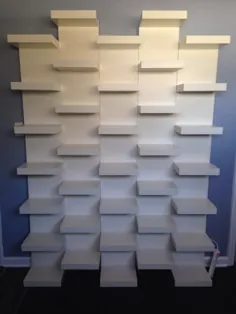 کمبود واحد قفسه دیواری ، سفید ، 11 3 / 4x74 3/4 "- IKEA