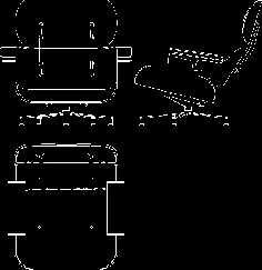 چارلز ایامز  اتاق نشیمن؛  1956. در اتوکد |  CAD (26.05 KB) |  Bibliocad
