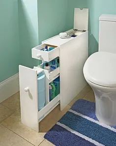 فروش آنلاین کمد ذخیره سازی حمام صرفه جویی در فضای Slimline |  eBay