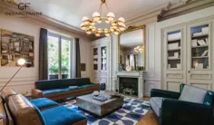 نگاه کنید به پروژه Gérard Faivre در یک آپارتمان لوکس در پاریس
