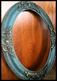 از Drab به Fab در 10 دقیقه ~ Vintage Mirror Frame Makeover
