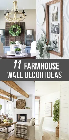 11 ایده برای تزئین دیوار خانه در مزرعه - وبلاگ بشقاب نیکی