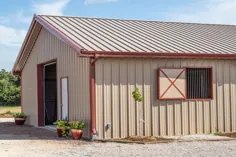 ارتقاء غرفه زیبا برای مزرعه اسب تگزاس - سبک پایدار