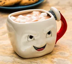 لیوان قهوه Pusht Ghostbusters Marshmallow Man را بمانید