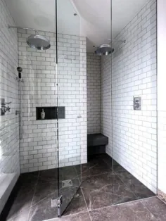 50 ایده برتر دوش کاشی مترو - طراحی حمام