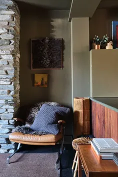 رنگ های مودی و طراحی اواسط قرن در یک خانه منحصر به فرد ویکتوریا - THE NORDROOM