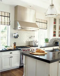 تمیز و ساده - آشپزخانه های سفید - زنبور ساده
