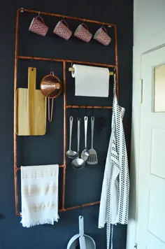 DIY |  انبار آشپزخانه لوله مسی