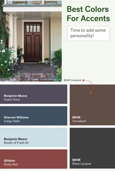 10 طرح رنگی بیرونی خانه که نمی توانید با آنها اشتباه کنید