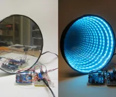 آینه بی نهایت RGB LED با کنترل آردوینو