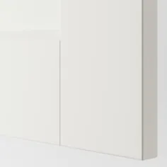 کمد لباس گوشه ای PAX ، سفید ، سفید گریمو ، 43 1/2/43 1 / 2x93 1/8 "- IKEA