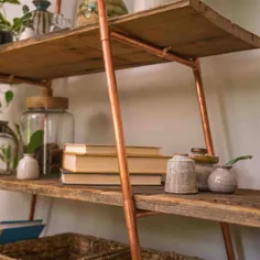 قفسه نردبان DIY: نحوه ساخت قفسه کتاب نردبان را بیاموزید