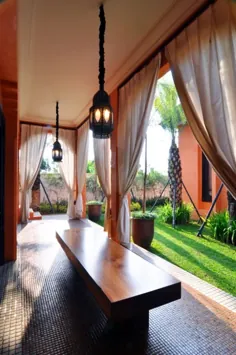 الهام گرفته از مراکش در برنامه مدرن داخلی و معماری در اندونزی.