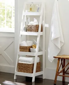 قفسه نردبان DIY برای پاسیو - KnockOffDecor.com
