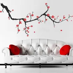 Floral Swirly Tree - تابلوهای تزئینی دیواری