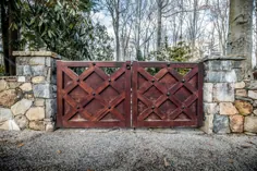 Driveway Gates با طراحی سفارشی