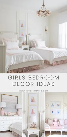 ایده های دکوراسیون اتاق خواب دخترانه |  طراحی خانه |  جنیفر مون و بچه سفارخانه