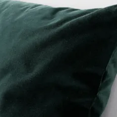 روکش کوسن SANELA ، سبز تیره - IKEA