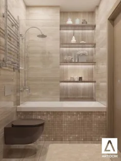 311 بهترین تصاویر دسته حمام حمام |  حمام رویایی ، حمام زیبا ، طراحی خانه