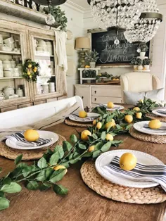 ایده های الهام بخش تزئین لیمو در مزرعه