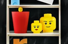 سر ذخیره سازی LEGO غول پیکر - زن کوچک