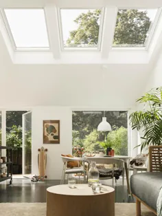 ایده پنجره سقف برای افزودن نور خورشید به خانه شما