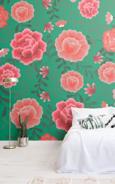 7 طرح کاغذ دیواری گل مکزیکی با الهام از فریدا خالو |  هوویا