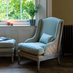 صندلی راحتی گوستاویان سوئدی سبز - توهمات بزرگ