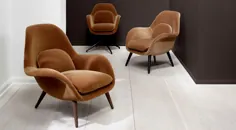 صندلی صندلی Swoon توسط اسپیس کپنهاگ