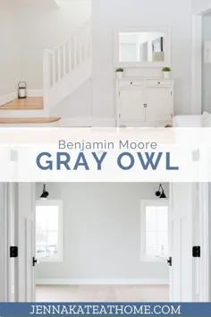 جغد خاکستری بنجامین مور (نقاشی نقاشی رنگ) |  جنا کیت در خانه