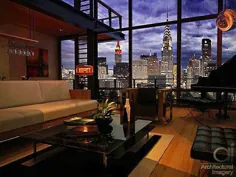 تصاویر معماری - آپارتمان منهتن Loft