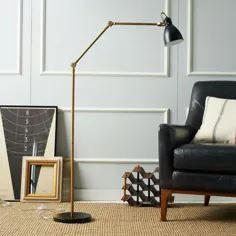 Metal of the Moment: بهترین لامپ های طبقه برنجی برای فضای داخلی مدرن شیک