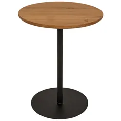 میز کنار بلند فورد ، ساج طلایی با پایه فلزی - میزهای لهجه ای