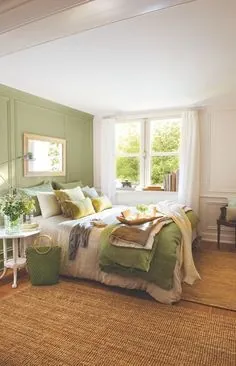 ایده های جالب اتاق خواب سبز که باید دنبال کنید |  دکوهولیک