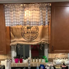 پرده پرده ای Le Manoir Burlap