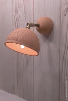 لامپ دیواری سرامیکی (قلاب)