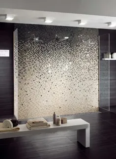 Bad mit Mosaikfliesen gestalten - Bilder-Vorschläge مدرن