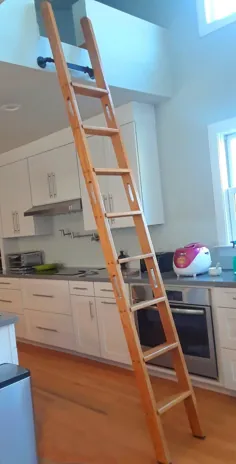 Loft Ladder (نردبان جداشونده و ثابت سفارشی)
