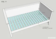 DIY Twin Daybed with Trundle PLANS FREE توسط Jen Woodhouse