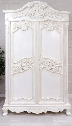 کمد لباس Armoire حک شده سنگین به سبک فرانسوی - خرید از متخصص مبلمان فرانسه