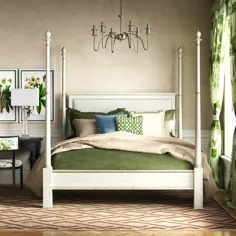 تختخواب چهار نفره چوبی جامد و روکش دار