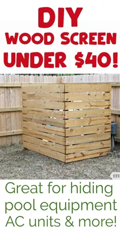 صفحه چوب DIY زیر 40 دلار