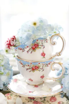 الگوهای غریب فنجان چای: چین زیبا برای مجموعه فنجان چای شما!