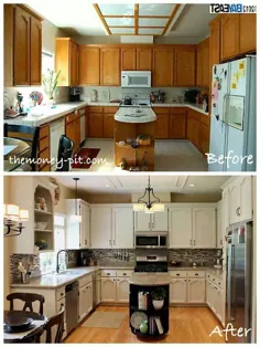 چگونه می توان کابینت های آشپزخانه خود را بدون از دست دادن ذهن رنگ آمیزی کرد