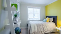 اتاقی به رنگ لیمو